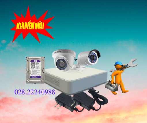 Tron bo 2 camera hikvision