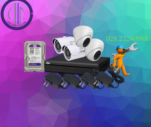 Tron bo 4 camera dahua